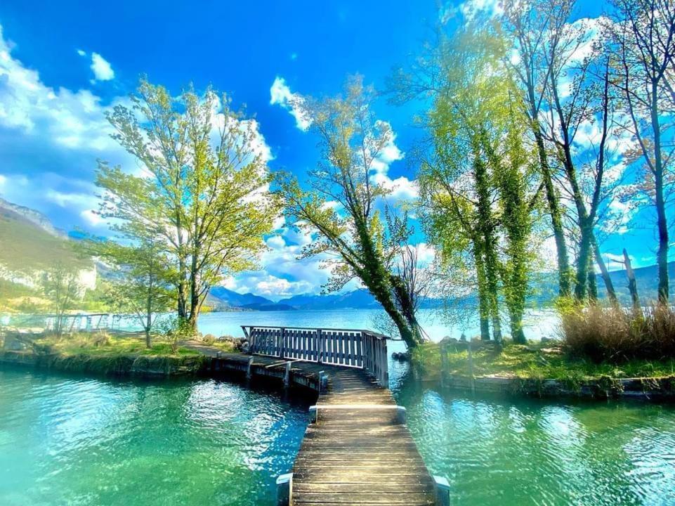 Woody 100M Du Lac Balcon Annecy Exterior foto